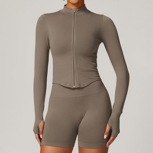 Wholesale Seamless Quick-Dry Long Sleeve Full | Wonderxfans bulk activewear