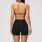 Wholesale Women's Cream-Feel Fleece Bra & Shorts Set