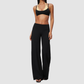 Wholesale Women’s Sports Bra & Wide-Leg Yoga Pants Set