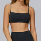 Spaghetti strap sports bra