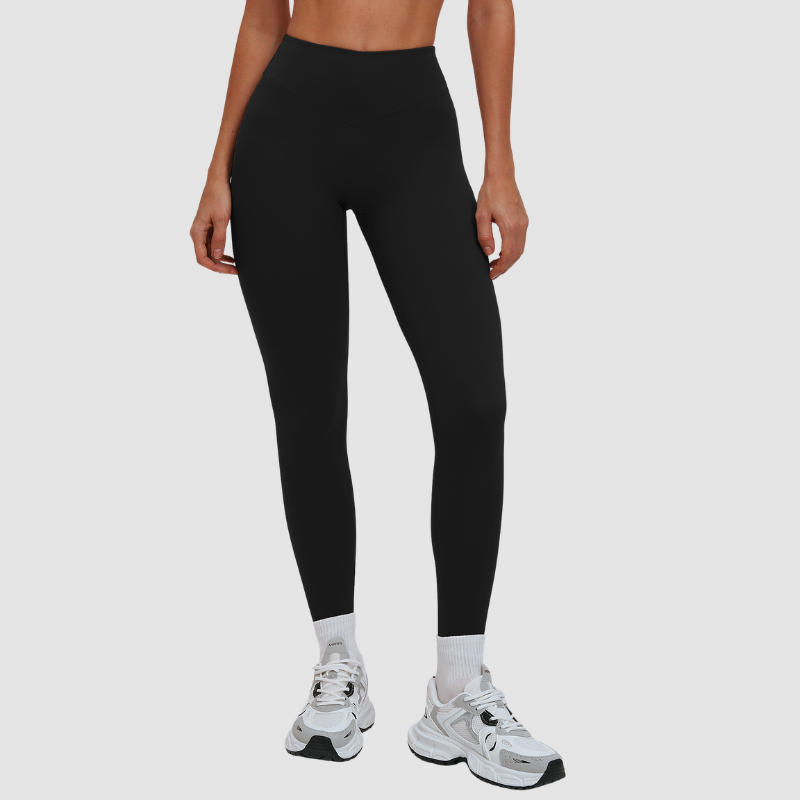 Wholesale High waisted elastic tight fitting hip lifting sports Leggings