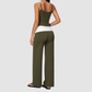 Wholesale Women’s Padded Strap Tank & Wide-Leg Yoga Pants Set