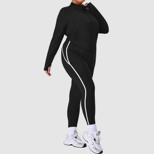 Wholesale large size contrasting color women's | Wonderxfans bulk activewear