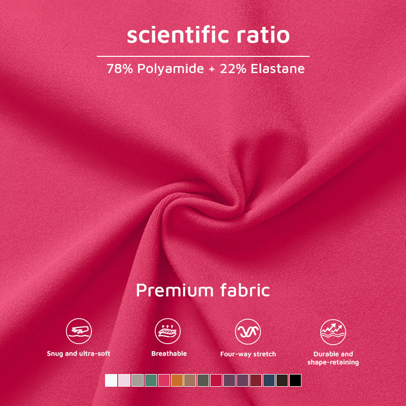 Brossé à manches courtes et à col rond en yoga