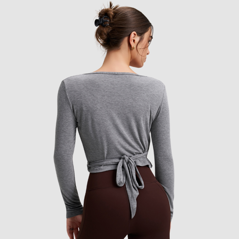 Wholesale Long Sleeve Yoga Top | Wonderxfans bulk activewear