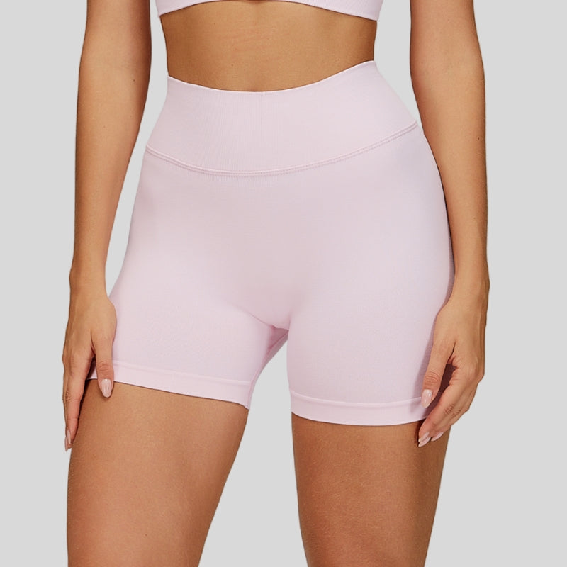Seamless V-shaped back waist quick-drying shorts
