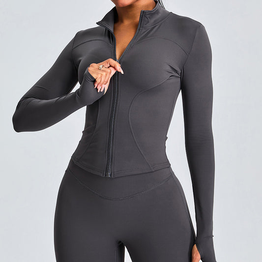 Wholesale Stand collar Long Sleeve Full | Wonderxfans bulk activewear