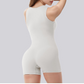 Seamless sports outdoor yoga bodysuit