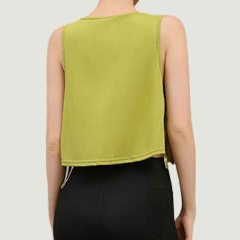 Wholesale sleeveless loose breathable quick dry blouse