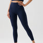 High-waisted stretchy athletic leggings