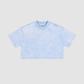 Wholesale Cropped Drop-Shoulder Tee – Cotton Sorona Blend Streetwear Top