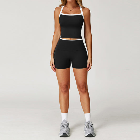 Wholesale Contrasting Color tank top + | Wonderxfans bulk activewear