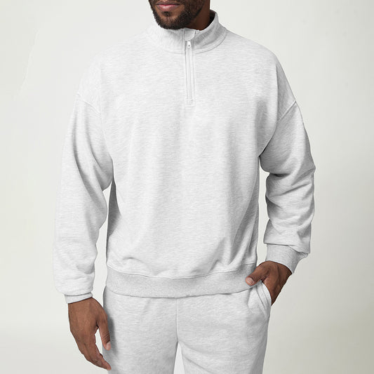 Wholesale Men's zipper sports casual sweatshirt | Wonderxfans bulk activewear