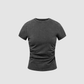 Wholesale Women’s Washed Fitted Crop Tee – Cotton Crew-Neck Short Sleeve