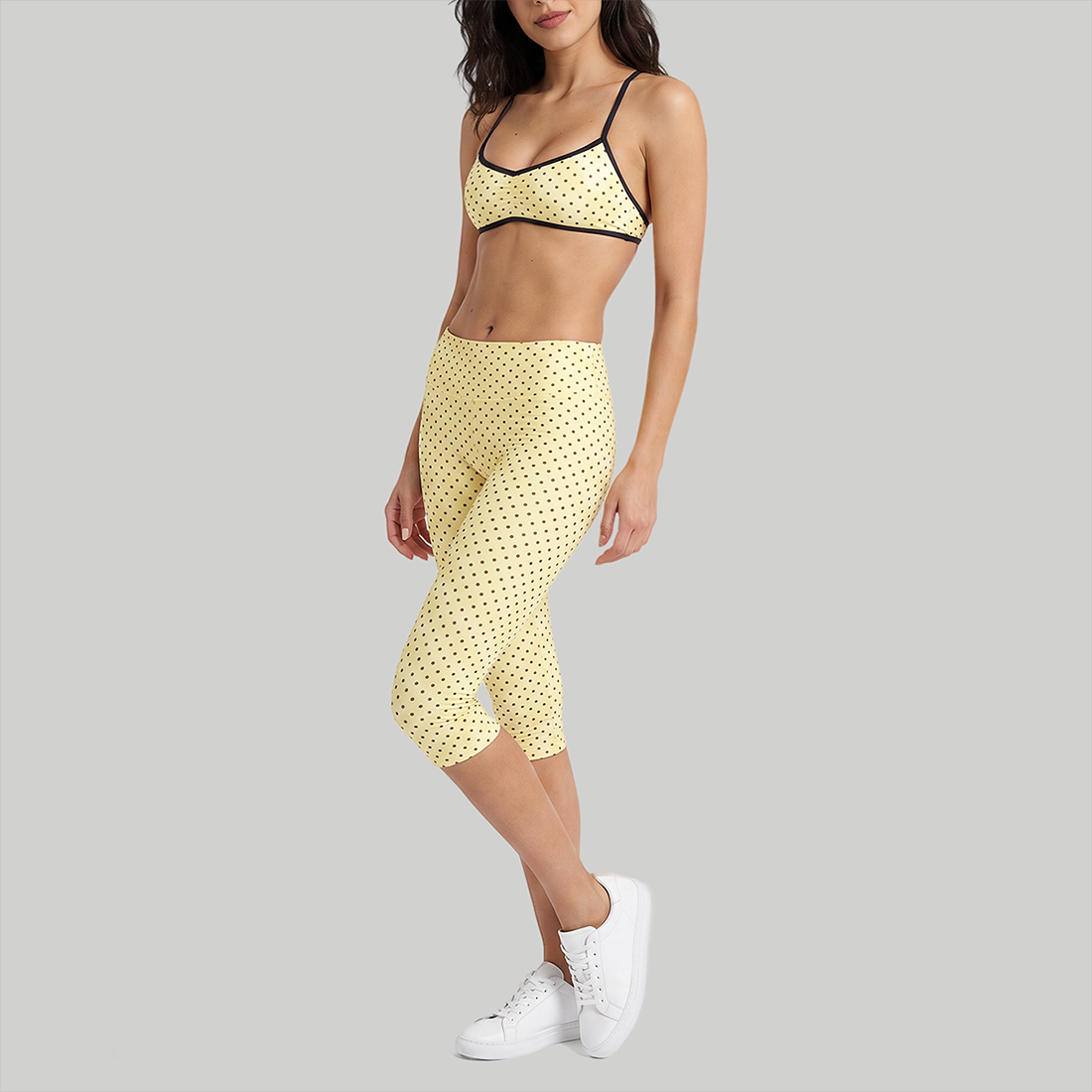 Wholesale Women’s Printed Racerback Tank+Capri Pants Set