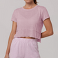 Wholesale Women's Loose Round Neck Short Sleeve Tank top