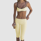 Wholesale Women’s Printed Racerback Tank+Capri Pants Set
