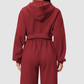 Wholesale Women's Zip Up Hoodie – Cropped Fleece-Lined Sport Jacket