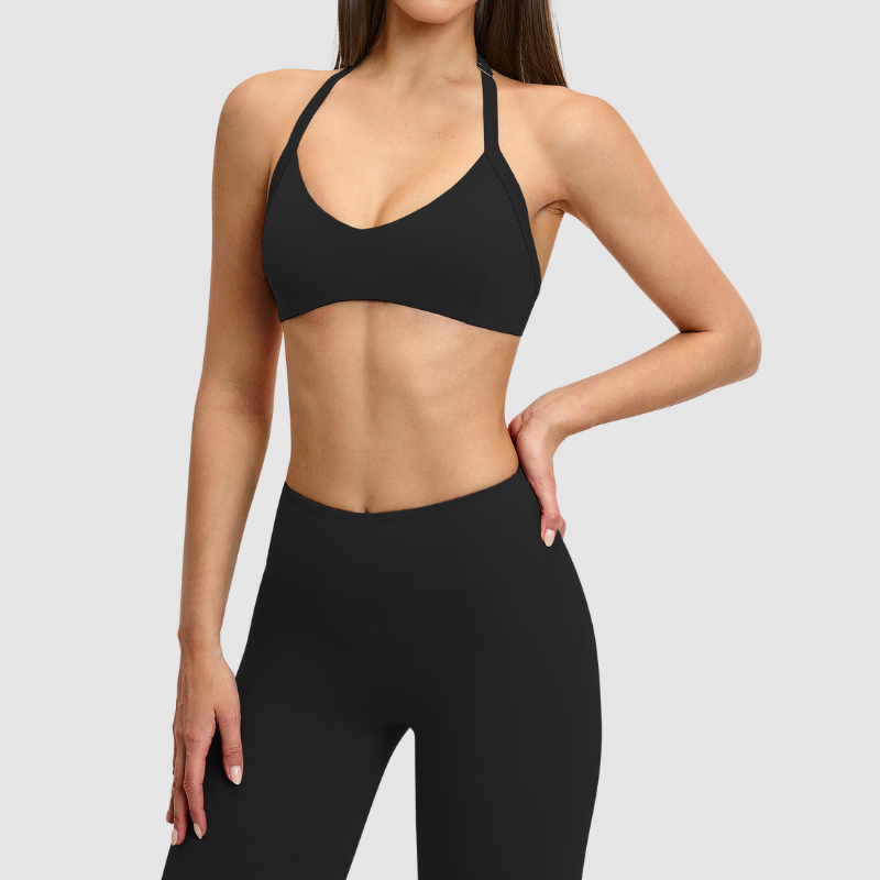 Wholesale Thin Shoulder Running Sports Bra | Wonderxfans bulk activewear