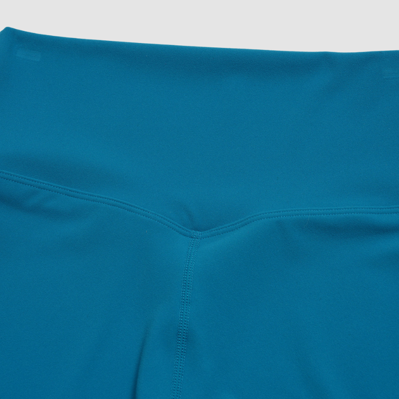 Wholesale Seam-Detail Cropped Short-Sleeve Top & High-Waist Biker Shorts Set – Brushed Yoga 2-Piece
