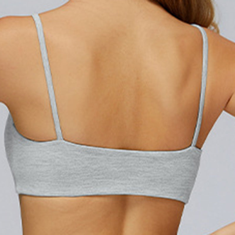 Spaghetti strap sports bra