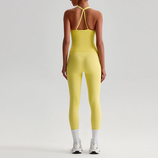Wholesale Halter Yoga Tank Top & | Wonderxfans bulk activewear