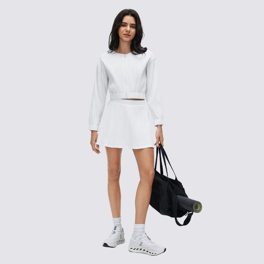 Wholesale lightweight jacket + anti-exposure skirt | Wonderxfans bulk activewear