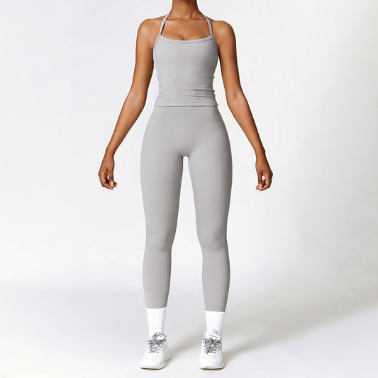Wholesale Brush Cross-back Top & high | Wonderxfans bulk activewear