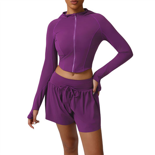 Wholesale hooded jacket + loose-fitting athletic | Wonderxfans bulk activewear