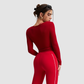 Wholesale Long Sleeve Yoga Top | Wonderxfans bulk activewear