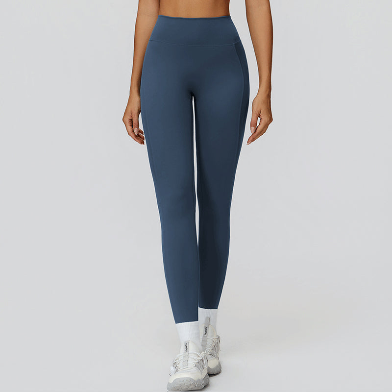 High-waisted, hip-lifting, slimming sports leggings