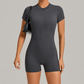 Wholesale Hip-High Halter-Neck Backless Bodysuit