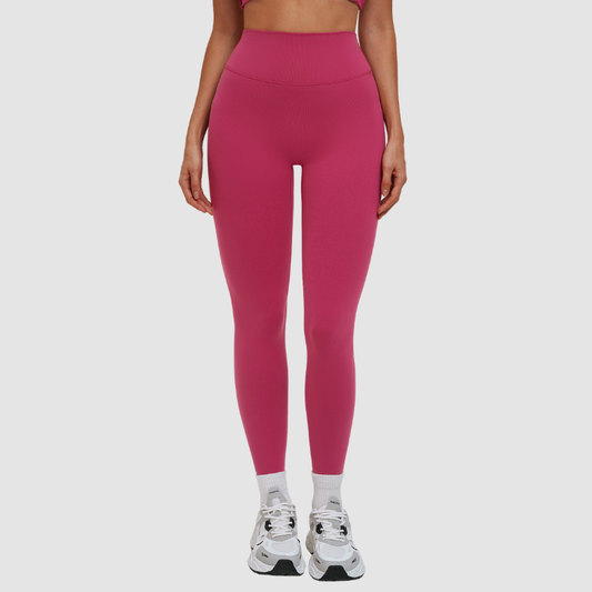 Wholesale solid color high-waisted leggings | Wonderxfans bulk activewear