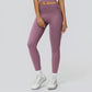 High-waisted, hip-lifting, slimming sports leggings