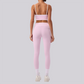 Wholesale Women's Spaghetti Strap Sports Bra & Leggings Set – Naked-Feel Yoga 2-Piece Gym Set