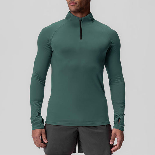 Wholesale Men's quick drying half zipper | Wonderxfans bulk activewear