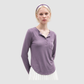 Wholesale Men’s Henley Long-Sleeve Outdoor Breathable  T-Shirt