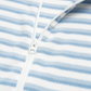 Wholesale Women's Stripe Yoga Set: Zip Stand-Collar Jacket & Wide-Leg Pants