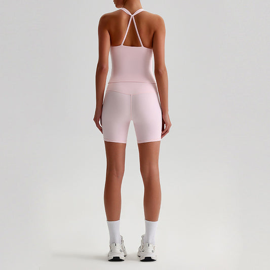 Wholesale Halter Yoga Tank Top & | Wonderxfans bulk activewear