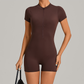 Wholesale Hip-High Halter-Neck Backless Bodysuit