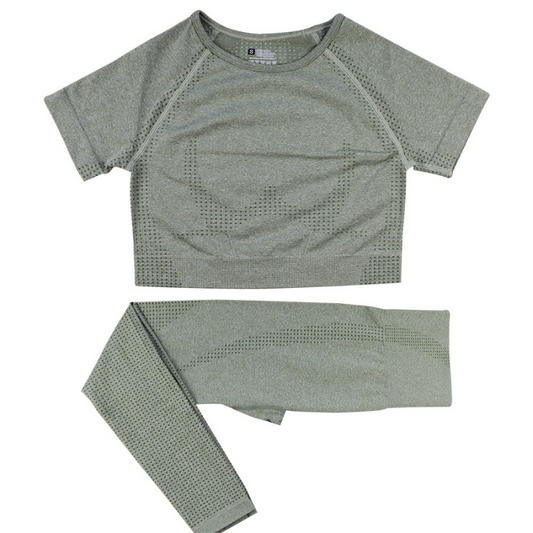 Wholesale Women's seamless short-sleeve and long | Wonderxfans bulk activewear