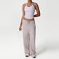 Thin Straps Crop Top + Loose Sports Pants 2-Piece Set