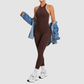 Wholesale color blocking splicing beautiful back | Wonderxfans bulk activewear