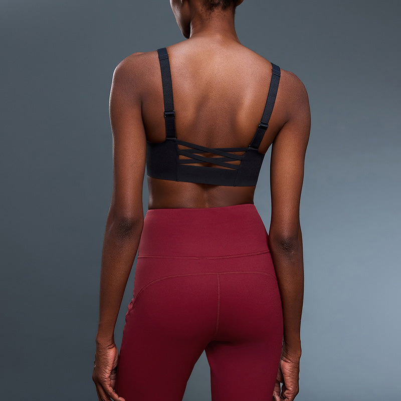 Zip-Front Sports Bra