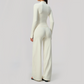 Wholesale Women's Zip-Up Yoga Jacket Set – Relaxed Wide-Leg Pants Activewear Set