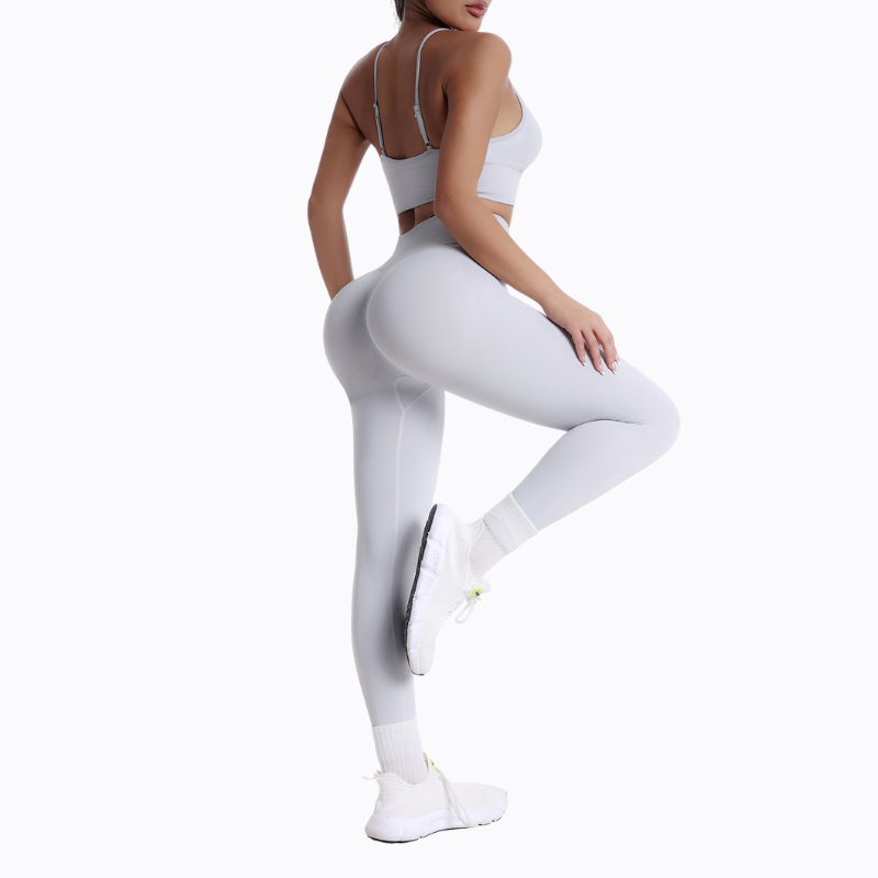 Women's strap bra and long pants two-piece set