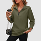 Wholesale Women's Half-Zip Long-Sleeved Sportswear
