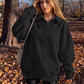 Wholesale Fleece Polo Pullover – Loose Long Sleeve Sweatshirt