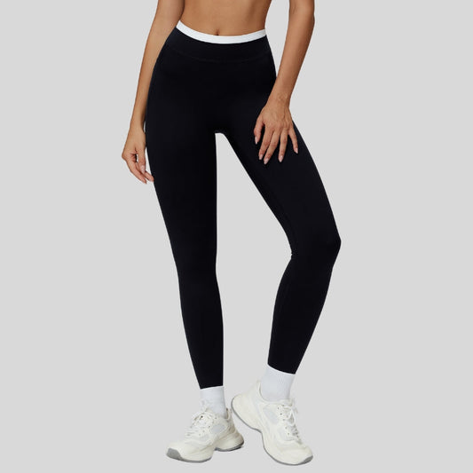 Wholesale Contrast-colored sport leggings | Wonderxfans bulk activewear
