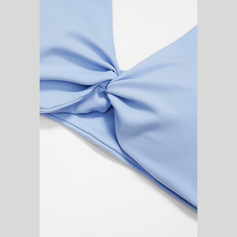 Removable breast sports bra+Anti-exposure design pleated skirt 2-piece set